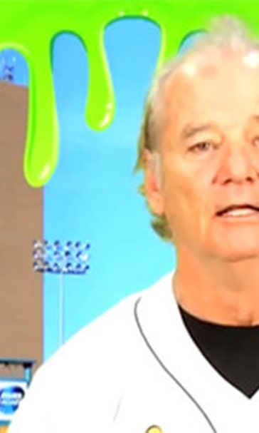 Holy Toledo! Bill Murray promotes 'Ghostbusters Night' as Harry Caray
